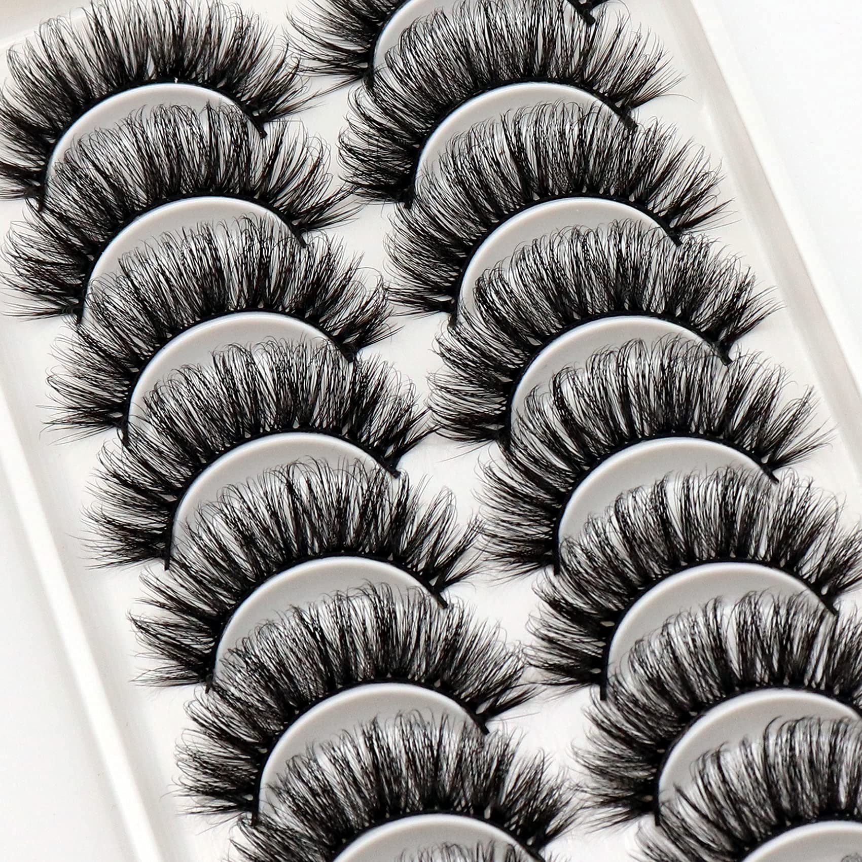 Veleasha Lashes ten pairs pack for versatile styles