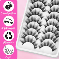 Veleasha Lashes easy-apply band helps lashes sit securely