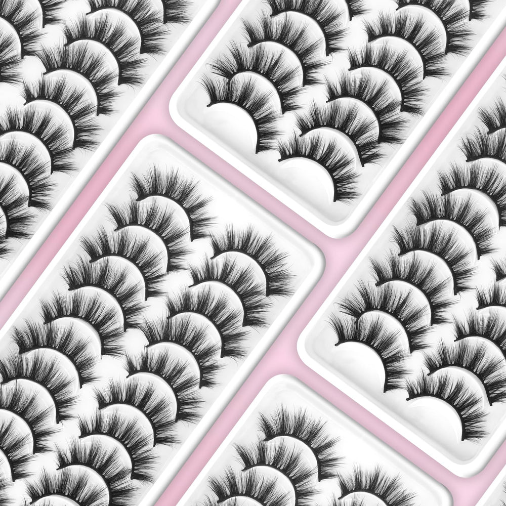 Veleasha Lashes elegant criss-cross detail boosts fullness