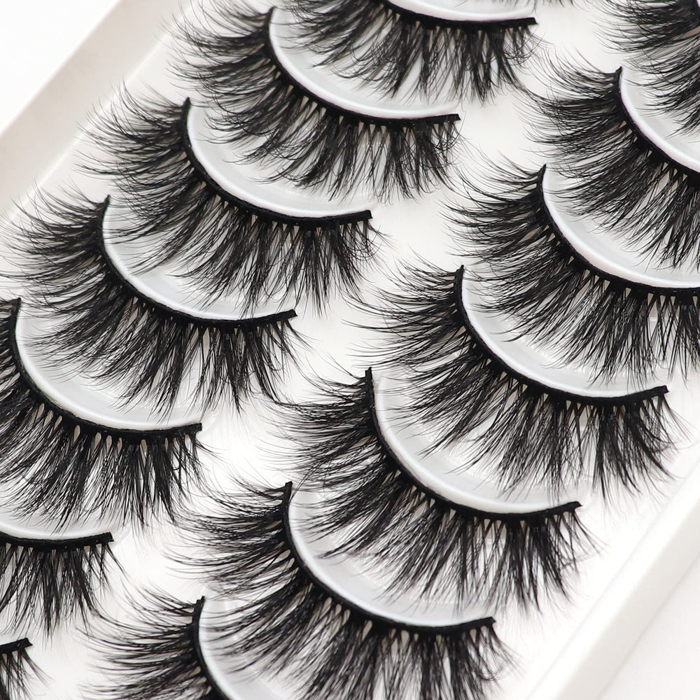 Veleasha Lashes side view showing lightweight band for comfortable wear.