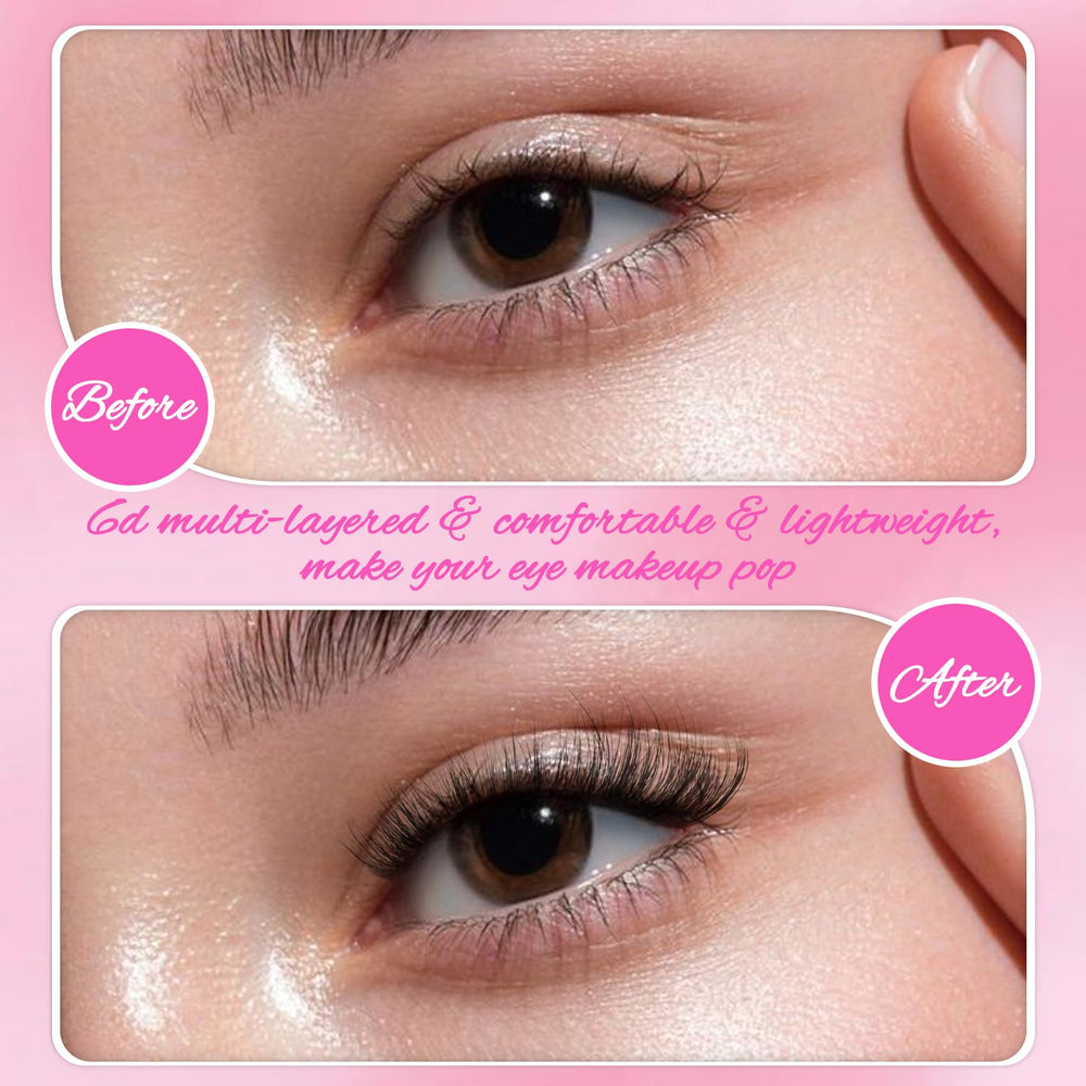 Veleasha Lashes pack ten pairs for versatile looks