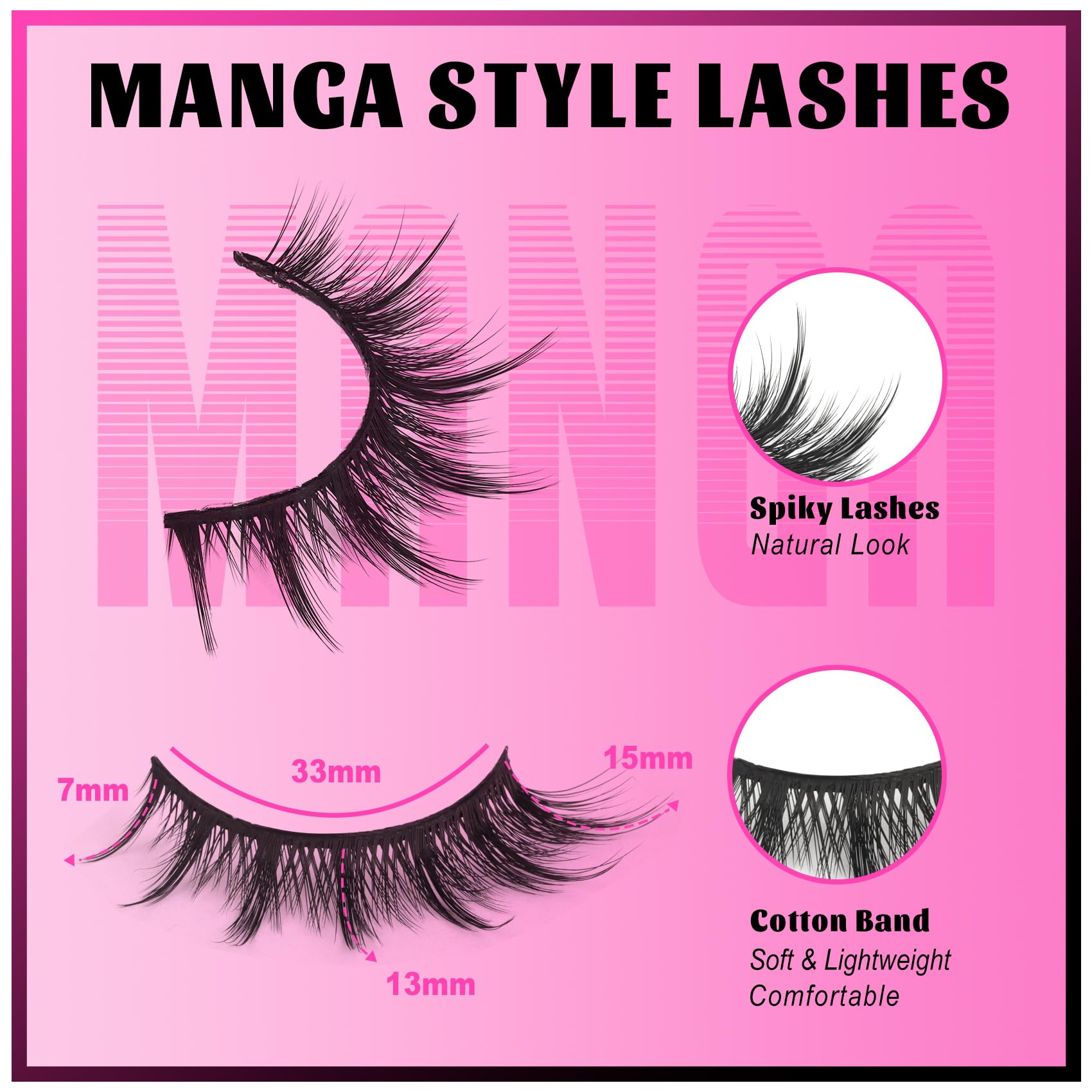 Veleasha Lashes C Curl Lashes deliver three-dimensional curl and depth.