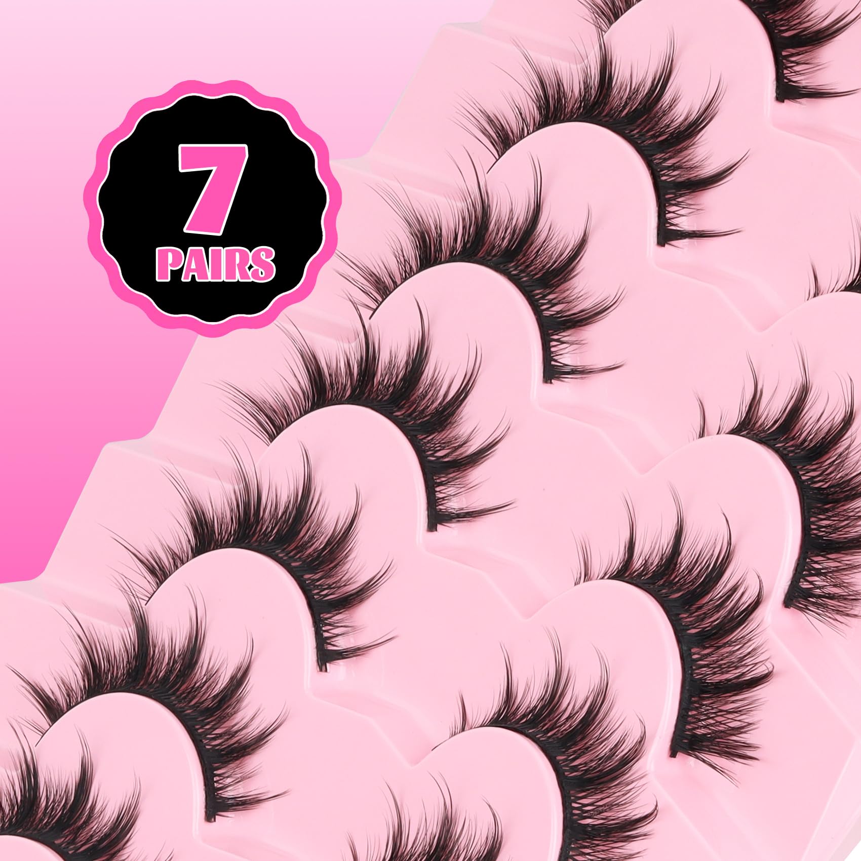 Veleasha Lashes Soft Cotton Band delivers lightweight comfort.