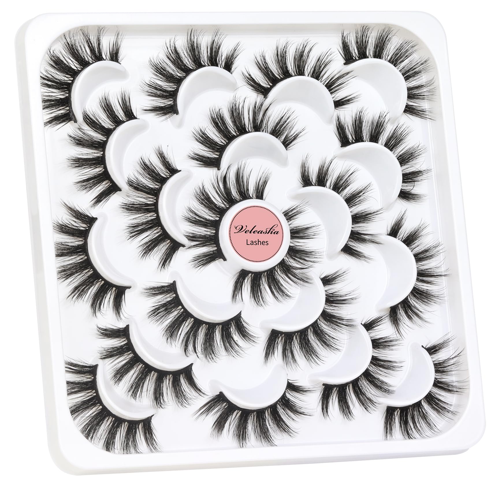Veleasha Lashes ideal for weddings and evenings with versatile styling.