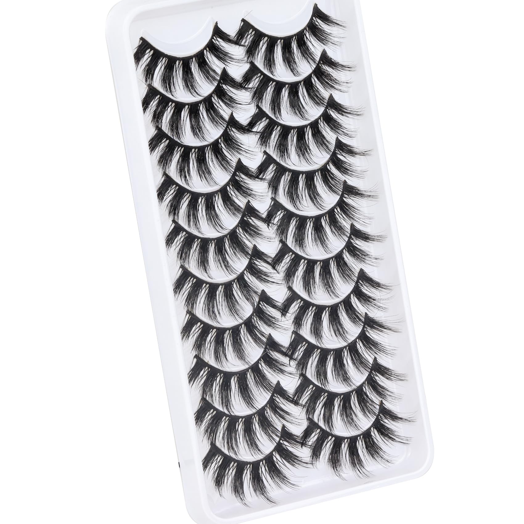 Veleasha reusable lashes with a durable band for multiple uses