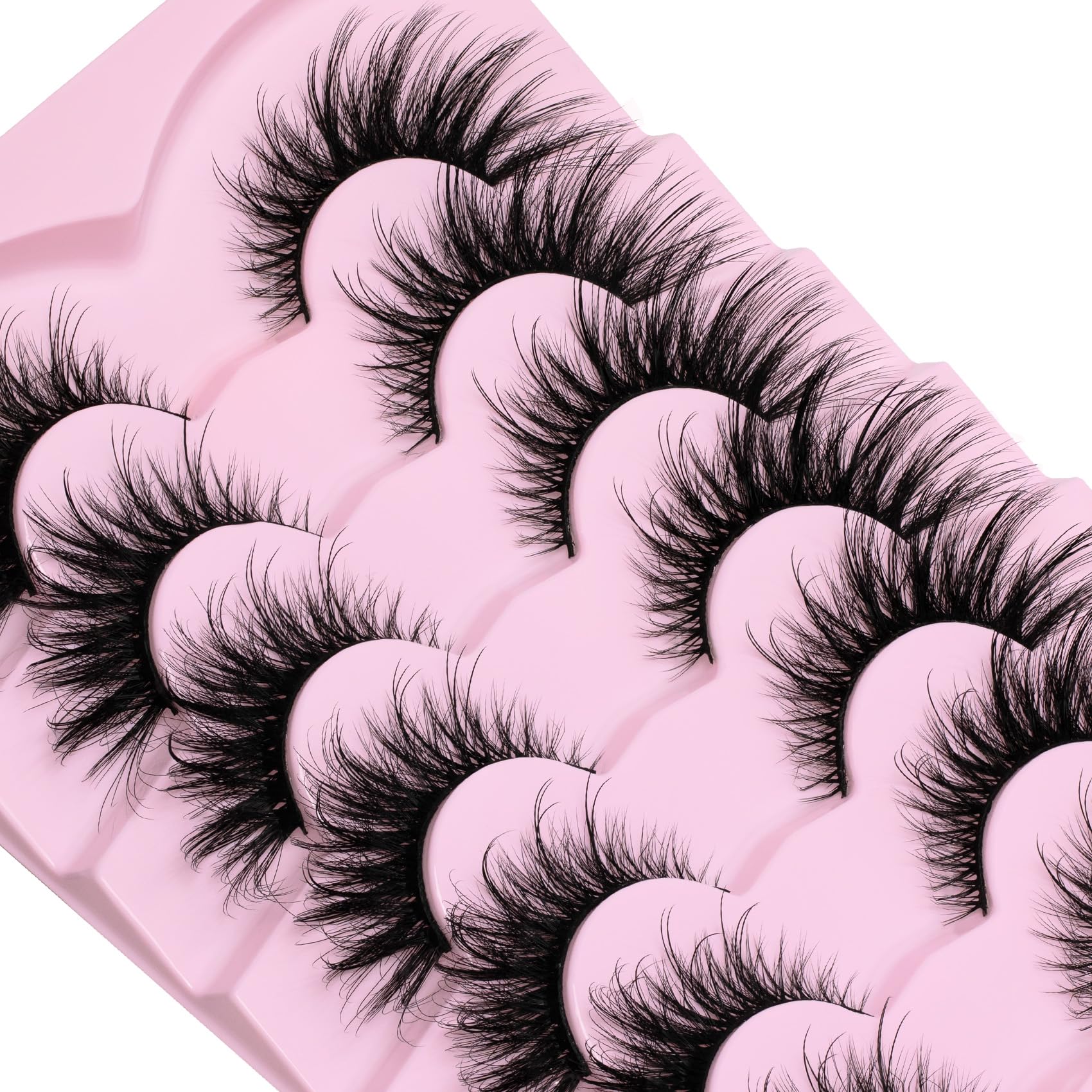 Veleasha reusable lashes last up to 10 uses with care.