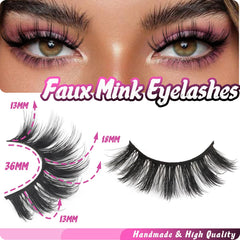 Veleasha vegan cruelty-free lashes crafted from synthetic fibers