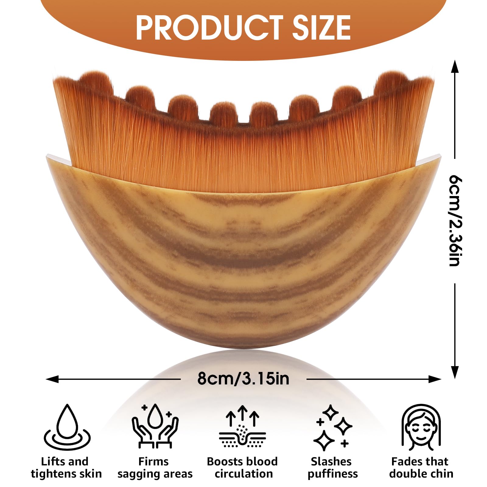 VELLASIO lymphatic contour brush packaging emphasizes simple daily self-care