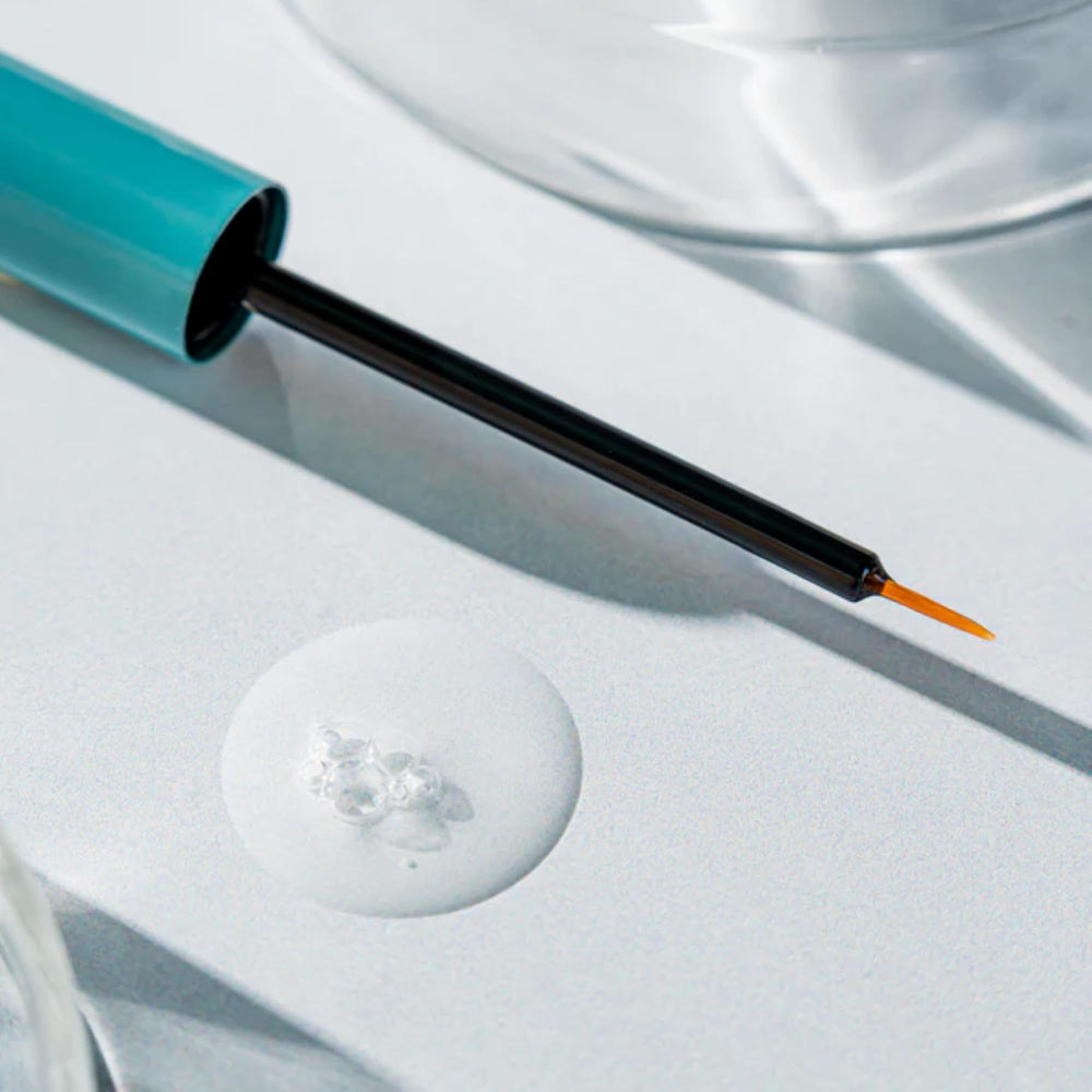Vellora Lash Growth Serum routine shot showing easy daily use.