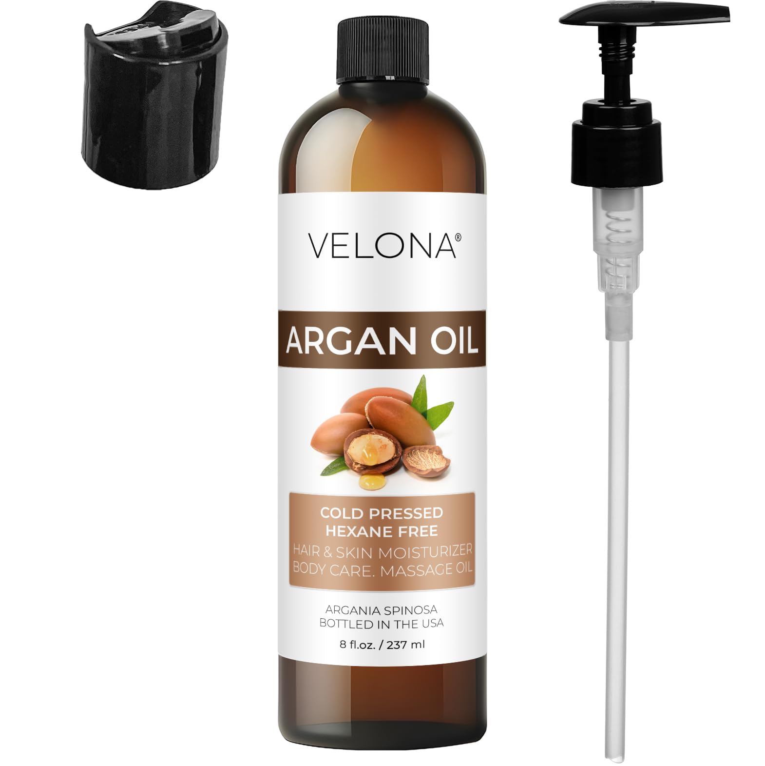 Velona Argan Oil nails protection near cuticles for added resilience.