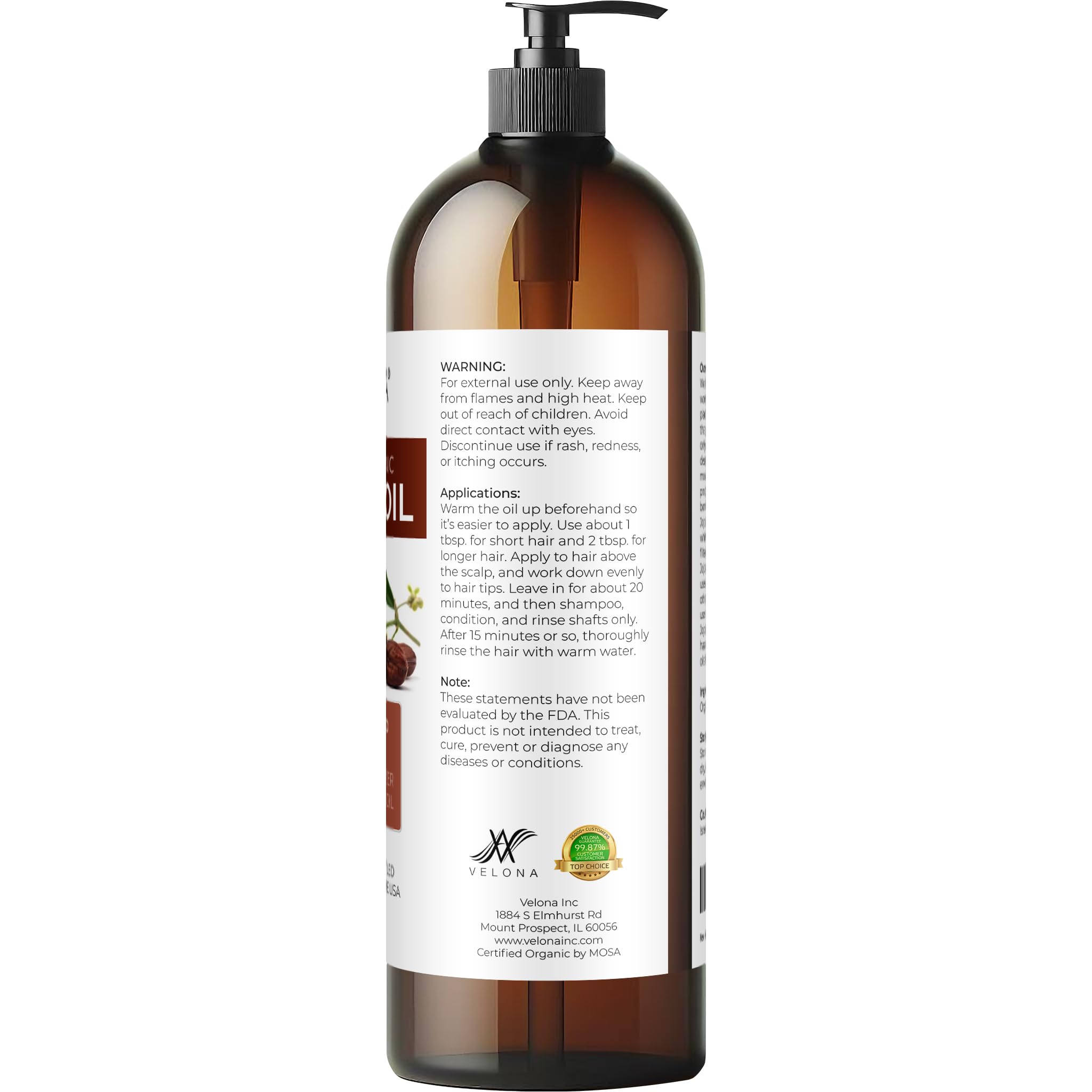 Velona Jojoba Oil gentle makeup remover for refreshed skin.