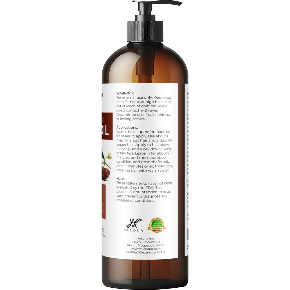 Velona Jojoba Oil as makeup remover, fragrance-free and gentle