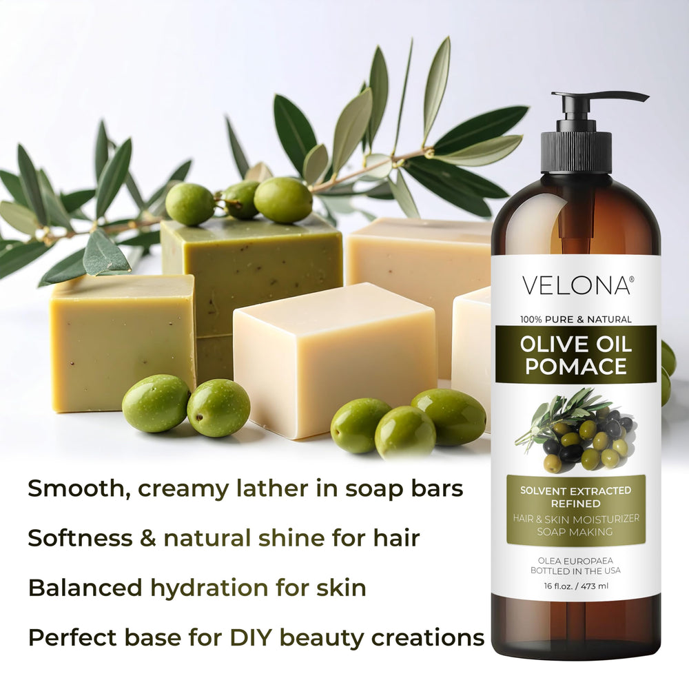 Velona Olive Pomace Oil skin hydration on moisturized skin