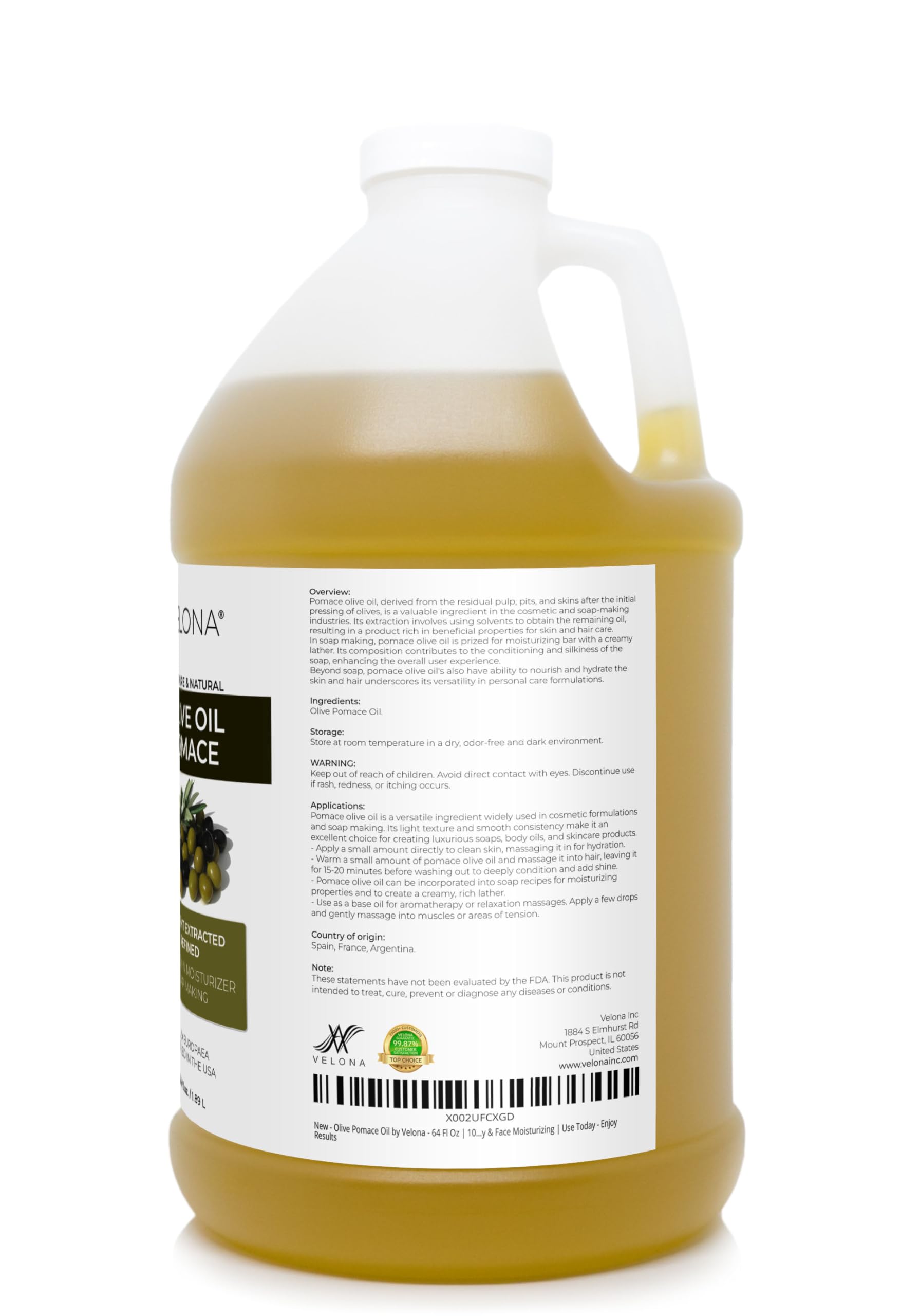 Velona Olive Pomace Oil soap-lather texture for creamy bars