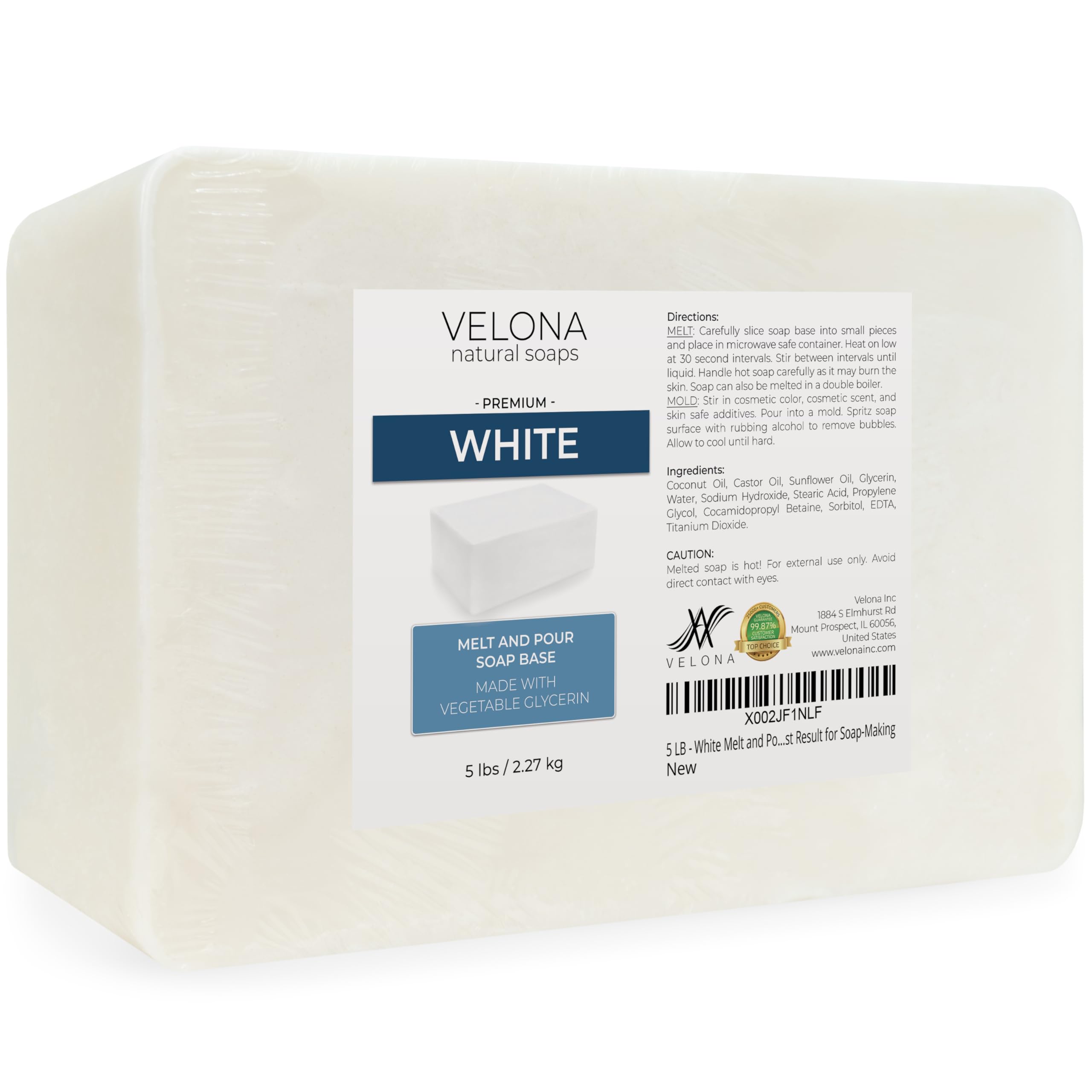 Velona skin-care base demonstrates moisturizing feel for daily cleansing.
