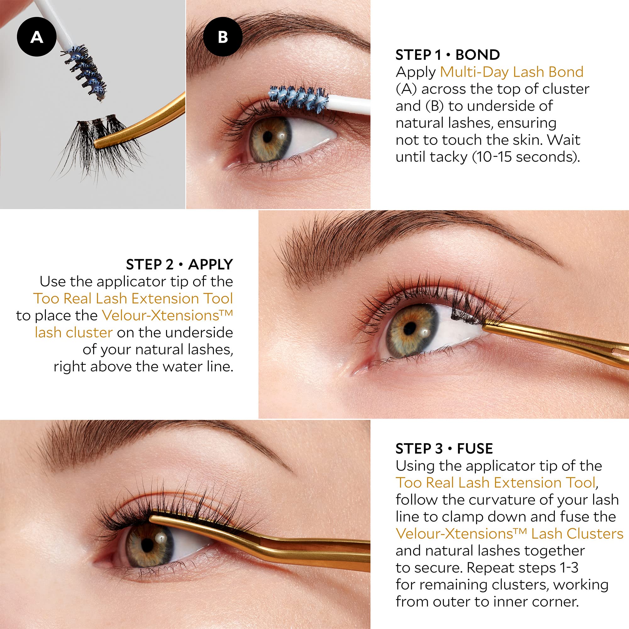 Velour-Xtensions vegan cruelty-free collection offers versatile, ethical lash options.