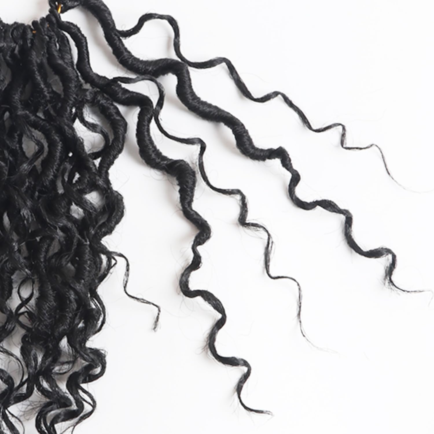 Vemet Goddess Locs 8 inch 12 strands per pack for versatile styling
