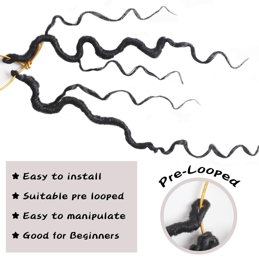 Vemet Goddess Locs 8 inch packaging shows 9 packs for full coverage