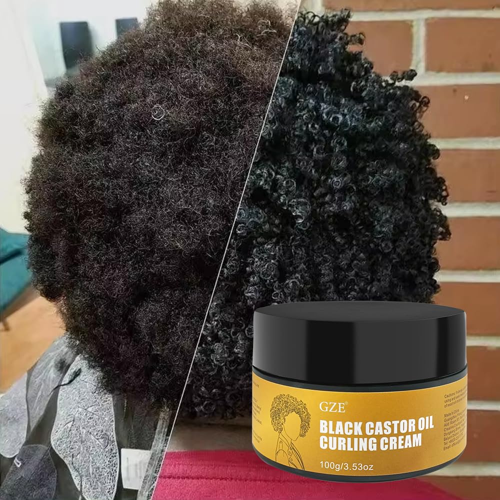 Vemofoper GZE before after captures curl enhancement and frizz reduction