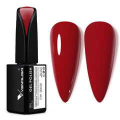 VENALISA red gel nail polish bottle with vibrant color