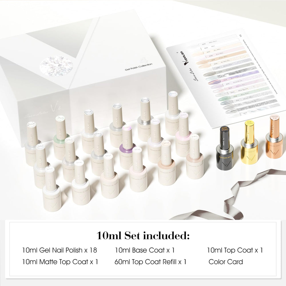 V VENALISA base coat for smooth application and stronger adhesion