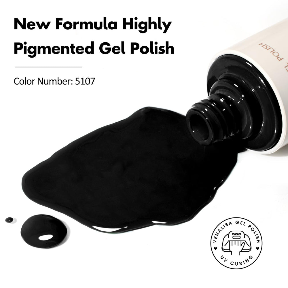 VENALISA brush application closeup demonstrates easy, even coating near the cuticle.