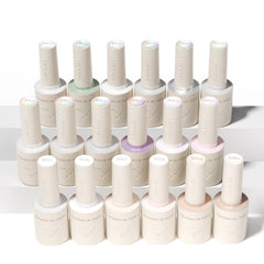 V VENALISA cat-eye milky white gel polish with shimmering effect for chic nails