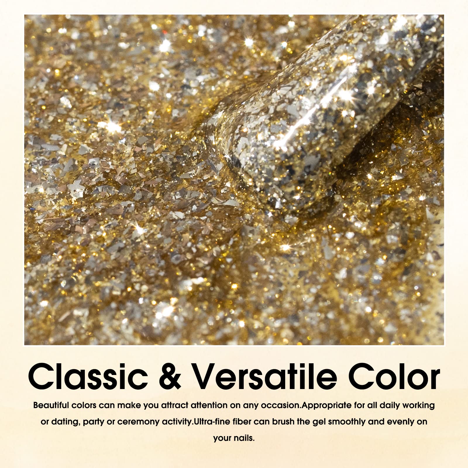 VENALISA gel polish brush providing smooth, even coverage for salon-like results.