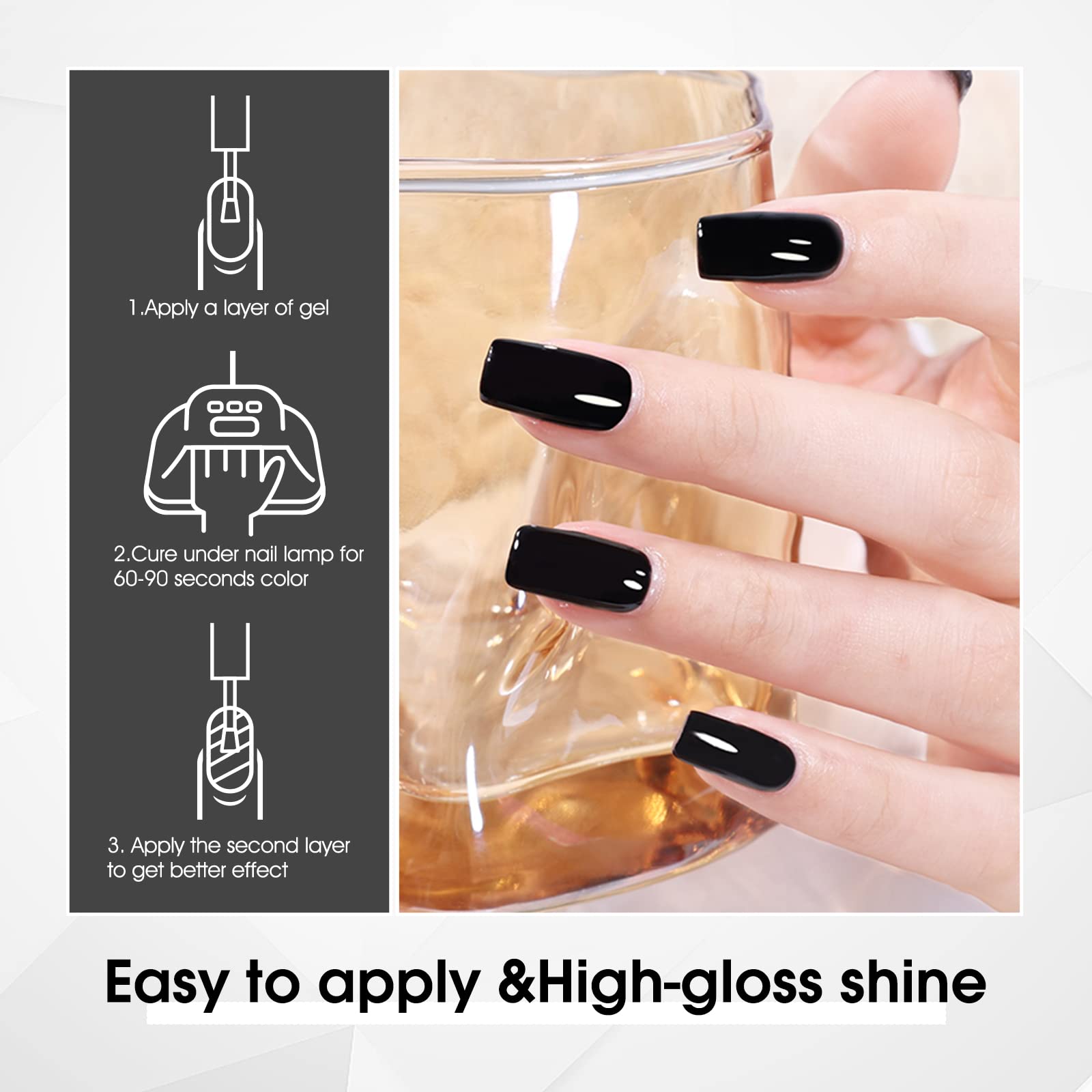 VENALISA high gloss finish closeup captures radiant, durable shine.