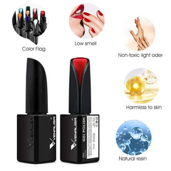 VENALISA kit contents laid out for at-home manicure setup