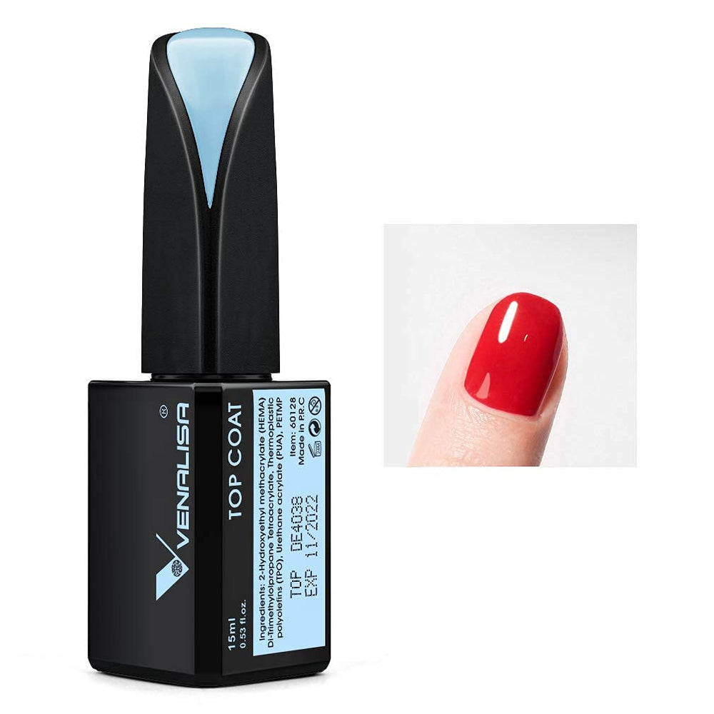 Venalisa natural resin formula with low odor for healthier nails.