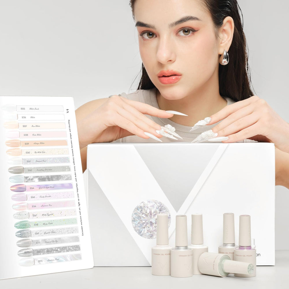 V VENALISA no-wipe top coat delivers quick, glossy finish