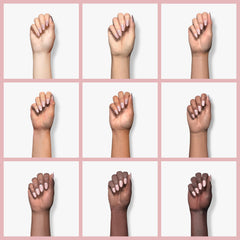 VENALISA nude pink gel polish display for DIY nails