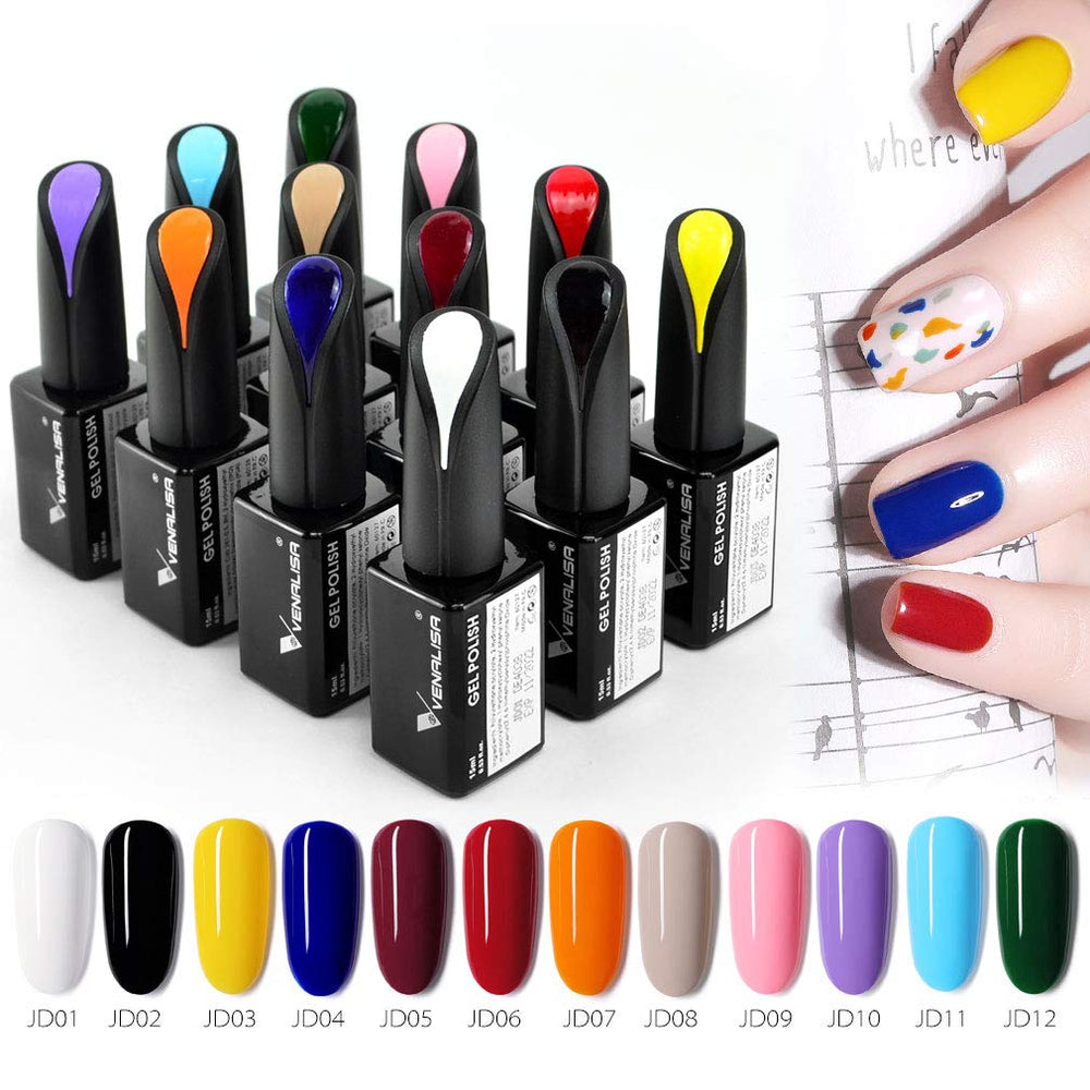 VENALISA gel polish curing under UV/LED light for efficient at-home styling