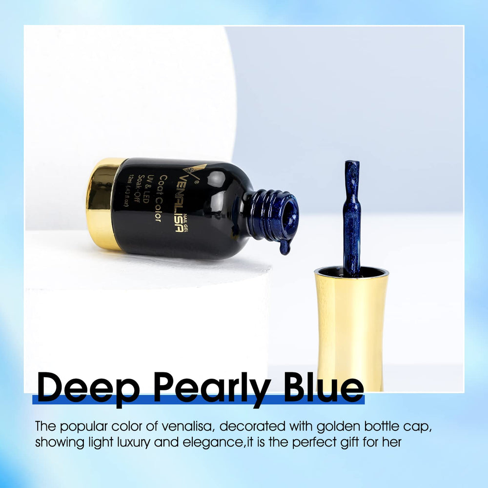 VENALISA gel polish cures under LED lamp for quick results.