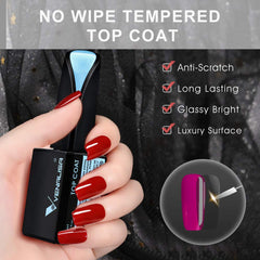 Venalisa scratch-resistant top coat delivers long-lasting shine.
