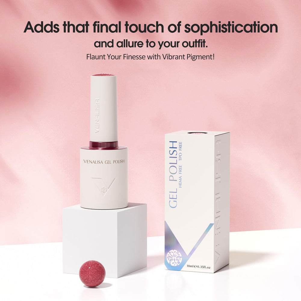 VENALISA UV LED cure compatible polish for quick home results
