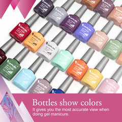VENALISA VIP2 color card display aiding coordinated manicures