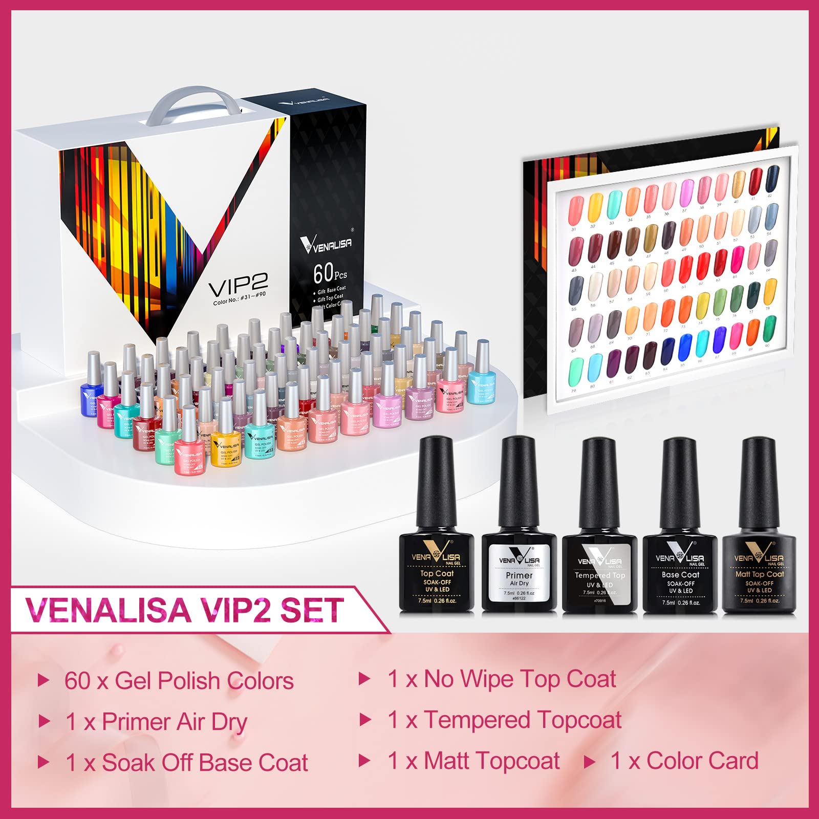 VENALISA VIP2 salon-at-home setup designed for easy use