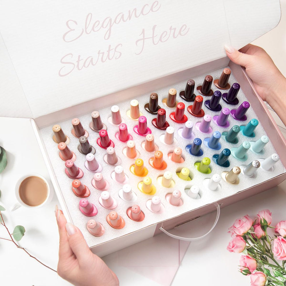 Venalisa VIP5 color card helps pick and plan nail looks.
