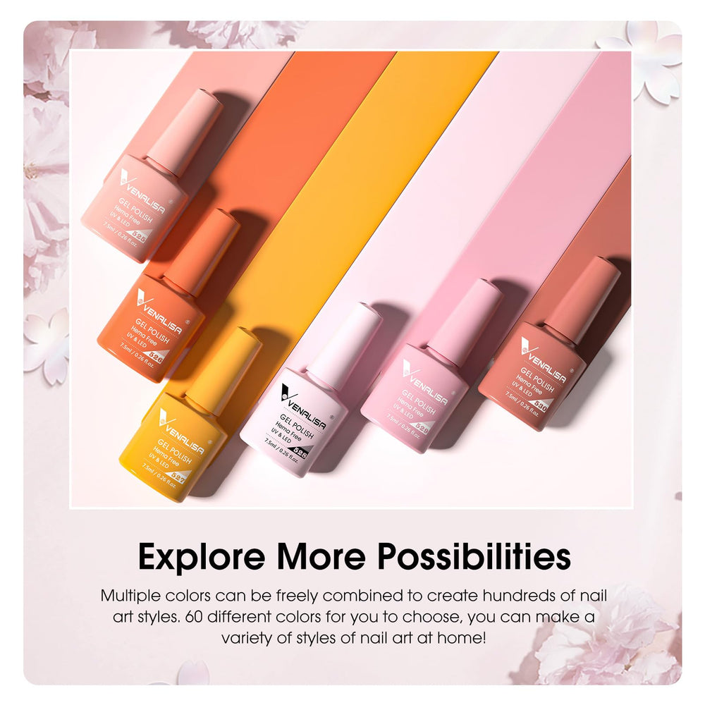 Venalisa VIP5 reinforce gel bottle supports durable manicure.