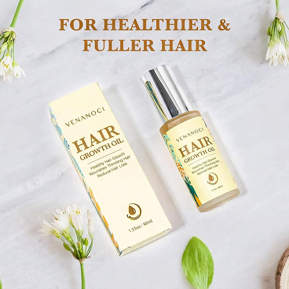 Venanoci women's hair care serum hair strands image promising fuller-looking results