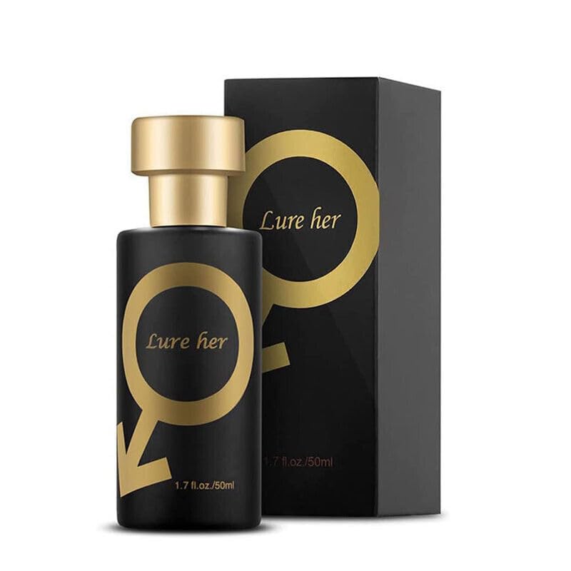 VeniCare Golden Lure bottle front view for confident day-to-day wear.