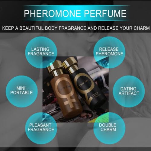 VeniCare Golden Lure notes graphic showing woody amber musk profile.