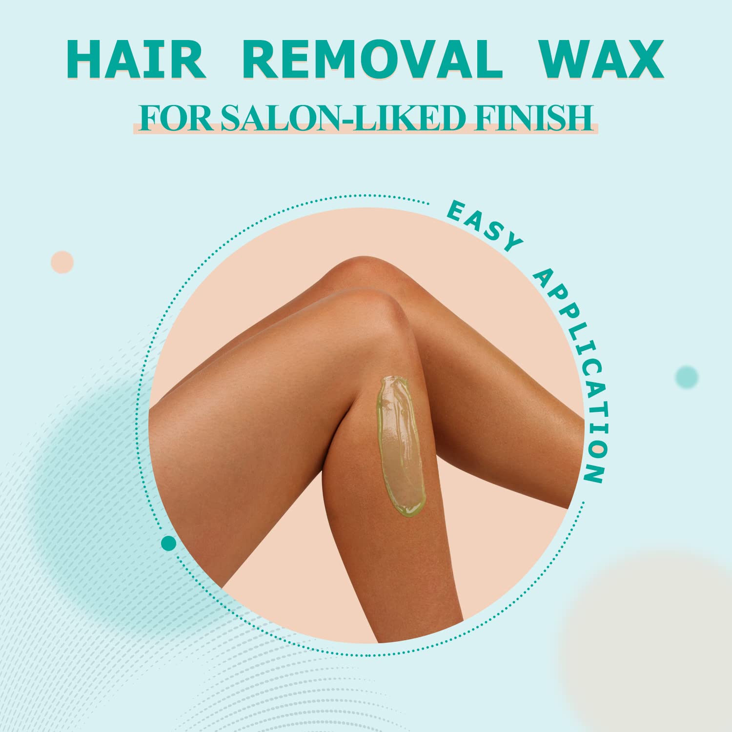VENNCO arms wax beads comfortable body waxing with low irritation