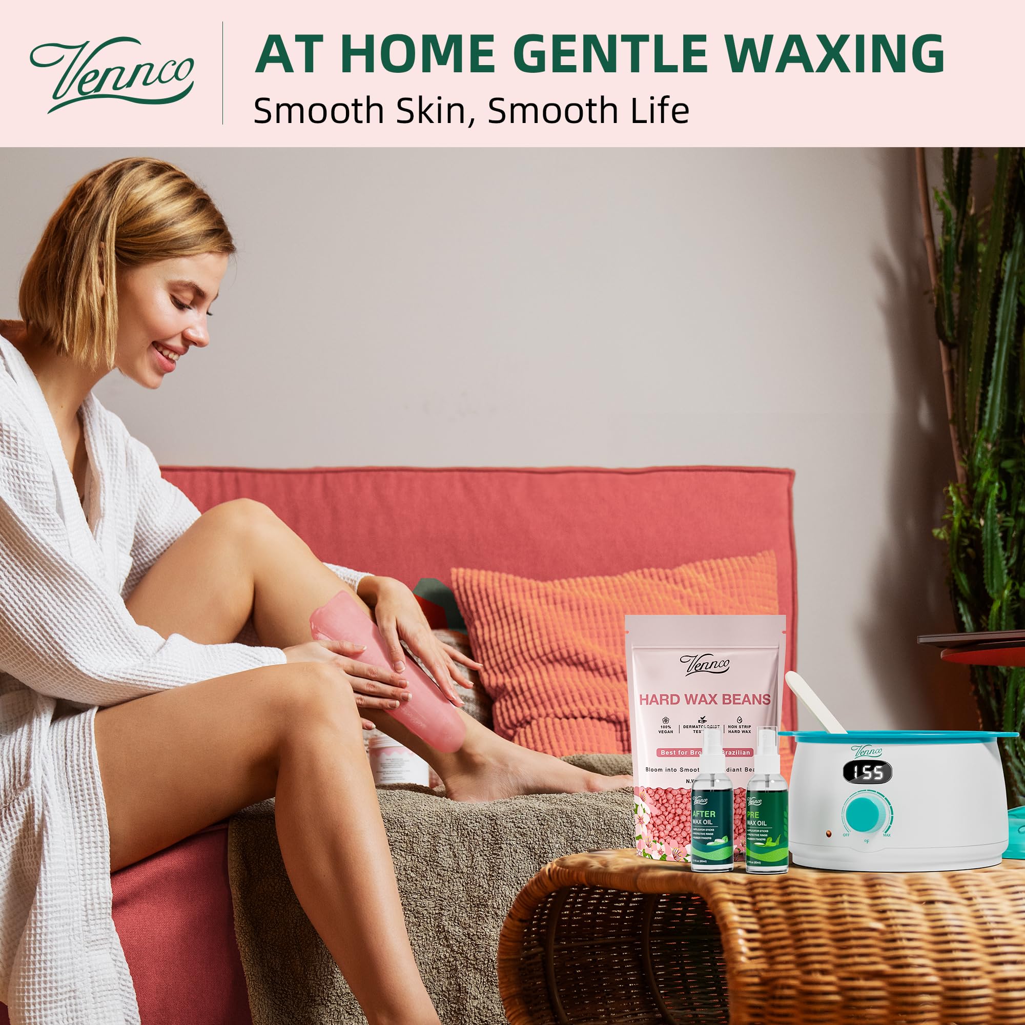 Vennco salon-quality results at home, practical and easy to use