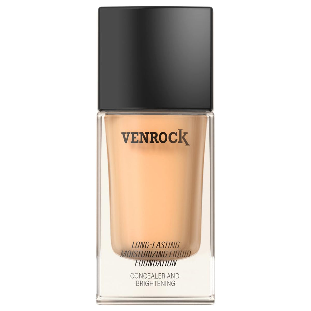Venrock 24HR foundation beige bottle ready for all-day wear.