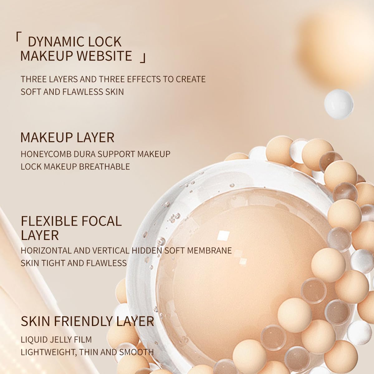 Venrock 24HR foundation pore-blur effect under lighting.