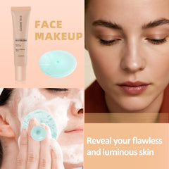 venshun facial cleansing brush used for prepping skin before makeup