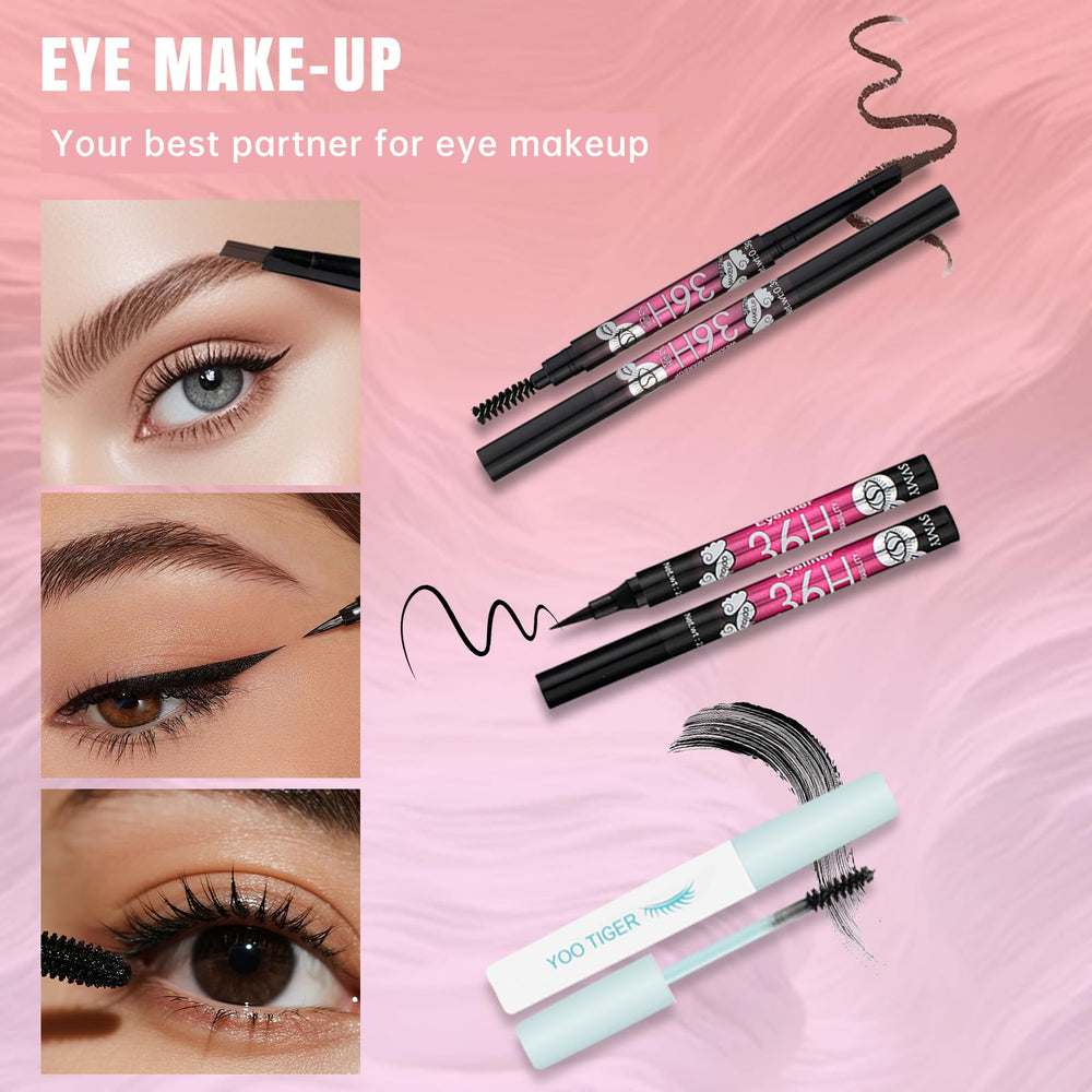 venshun makeup kit mascara wand for defined lashes
